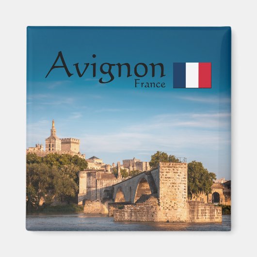 Avignon Souvenir Magneet (Voorkant)