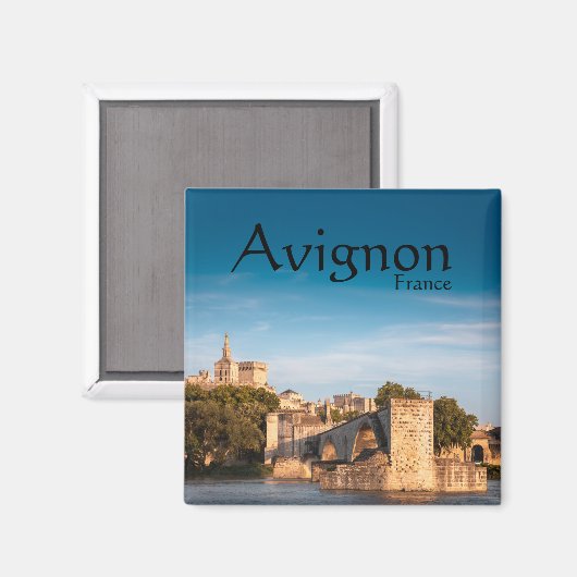 Avignon Souvenir Magneet (Voorkant / Achterkant)