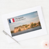 Avignon Souvenir Rechthoekige Sticker (Envelop)