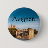 Avignon Souvenir Ronde Button 5,7 Cm (Voorkant)