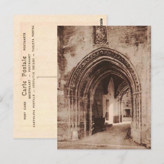 Avignon The Pope's Palace Briefkaart (Voorkant / Achterkant)