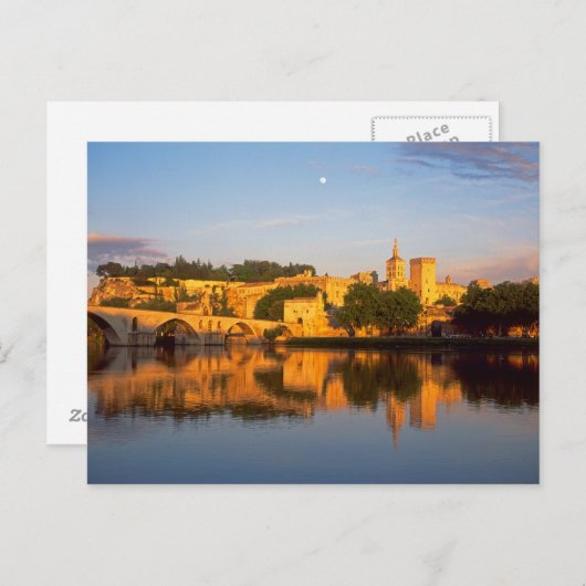 Avignon, Vaucluse, Provence, Frankrijk, Rhone Briefkaart (Voorkant / Achterkant)