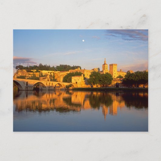 Avignon, Vaucluse, Provence, Frankrijk, Rhone Briefkaart (Voorkant)