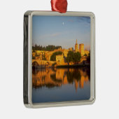 Avignon, Vaucluse, Provence, Frankrijk, Rhone Metalen Ornament (Rechts)