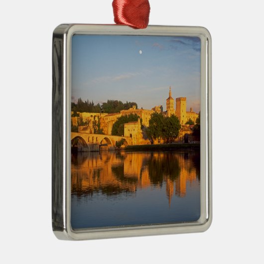 Avignon, Vaucluse, Provence, Frankrijk, Rhone Metalen Ornament (Rechts)