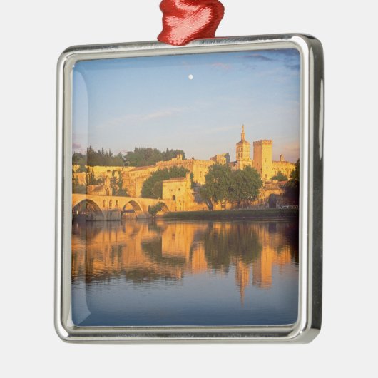 Avignon, Vaucluse, Provence, Frankrijk, Rhone Metalen Ornament (Links)