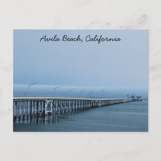 Avila Beach Briefkaart (Voorkant)