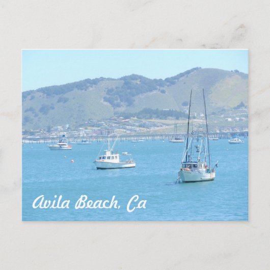 Avila Beach, CA Briefkaart (Voorkant)