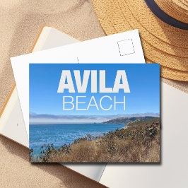 Avila Beach California Overlook Photography Briefkaart