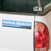 Avila Beach California Overlook Photography Bumpersticker (Op Truck)