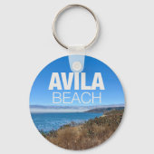 Avila Beach California Overlook Photography Sleutelhanger (Voorkant)