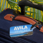 Avila Beach California Photography Bagagelabel<br><div class="desc">Beautiful Avila Beach photography of the ocean from an overlook in San Luis Obispo,  California. A great luggage tag for your vacation to the coast in the summer. Cute trip accessory.</div>