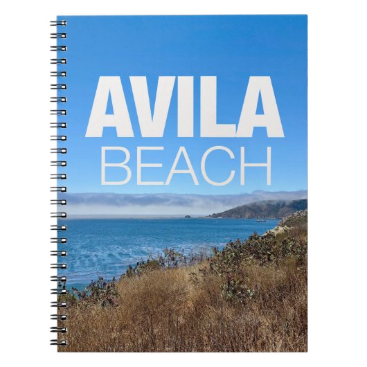 Avila Beach California Photography Notitieboek (Voorkant)