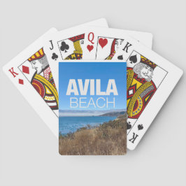 Avila Beach California Photography Pokerkaarten