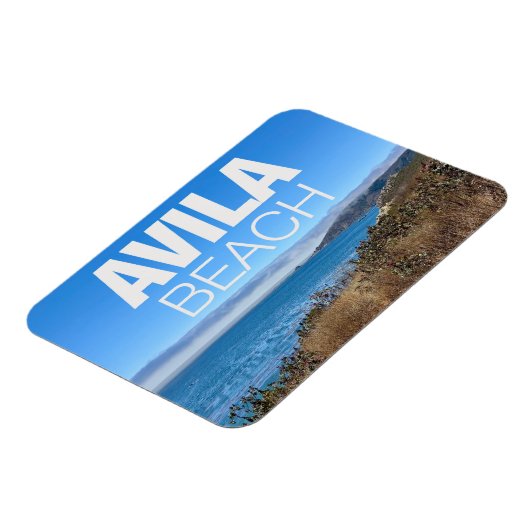 Avila Beach California Photography Souvenir Magneet (Linkerzijde)