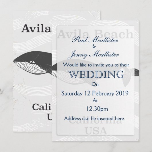 Avila Beach California Travel poster Kaart (Voorkant / Achterkant)