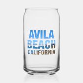 Avila Beach California Vacation Blikvorm Glas (Voorkant)