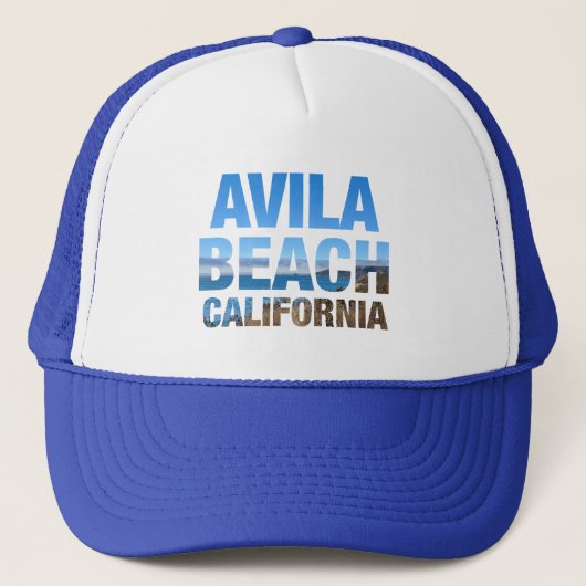 Avila Beach California Vacation Trucker Pet (Voorkant)