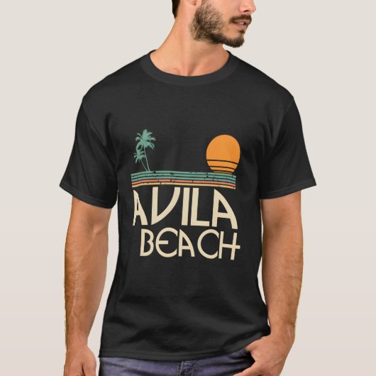 Avila Beach Californië Hoodie T-shirt (Voorkant)