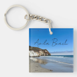 Avila Beach Californië Oceaan Fotografie Souvenir Sleutelhanger