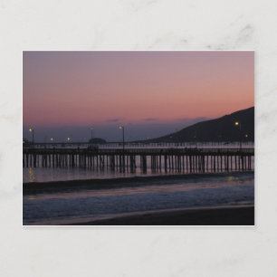 Avila Beach nachten Briefkaart