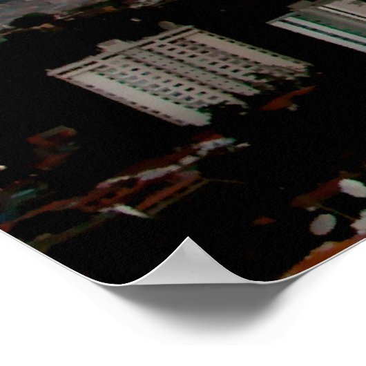 Avila bij zonsondergang poster (Hoek)