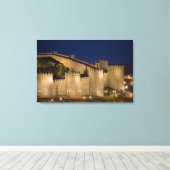 Avila, Castilië en León, Spanje Canvas Afdruk (Insitu (Houten vloer))