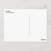 Avila Spanje Briefkaart (Achterkant)