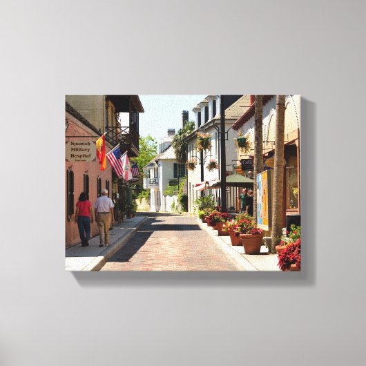 Avile street canvas afdruk (Voorkant)