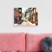Avile street canvas afdruk (Insitu (Woonkamer))