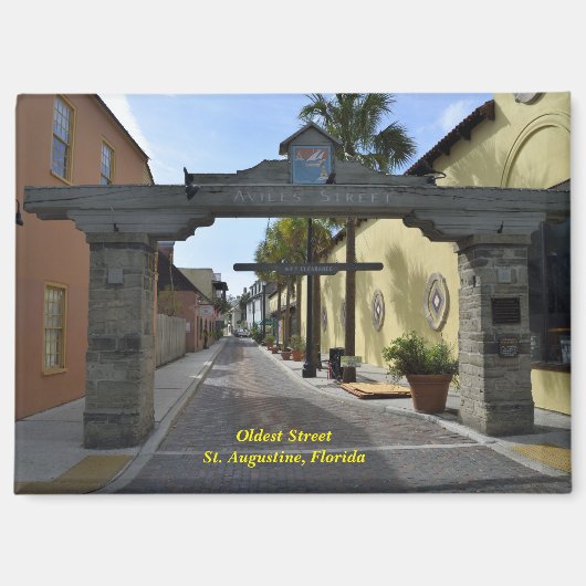 Aviles Street Magneet (Voorkant)