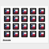 Avinger TX Vierkante Sticker (Vel)