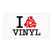 Avinyl adapter I 45 Etiket (Voorkant)