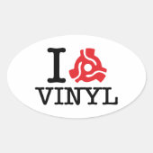 Avinyl adapter I 45 Ovale Sticker (Voorkant)