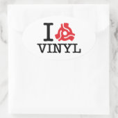 Avinyl adapter I 45 Ovale Sticker (Tas)