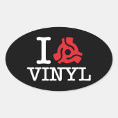 Avinyl adapter I 45 Ovale Sticker (Voorkant)