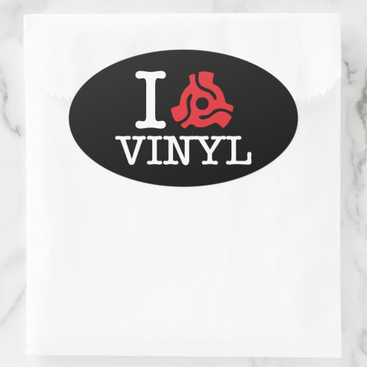 Avinyl adapter I 45 Ovale Sticker (Tas)