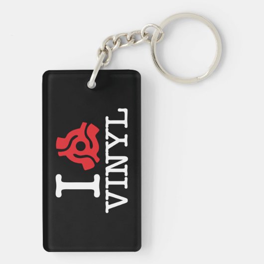 Avinyl adapter I 45 Sleutelhanger (achterkant)