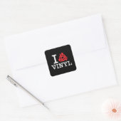 Avinyl adapter I 45 Vierkante Sticker (Envelop)
