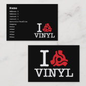 Avinyl adapter I 45 Visitekaartje (Voorkant / Achterkant)
