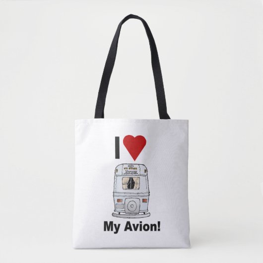 Avion Camper Market Bag Tas (Voorkant)
