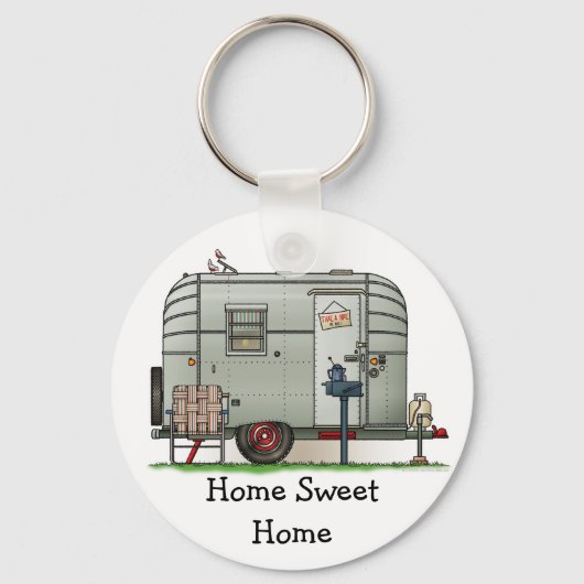 Avion Camper Trailer HSH Sleutelhanger (Voorkant)