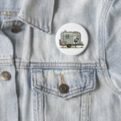 Avion Camper Trailer Ronde Button 5,7 Cm (In situ)