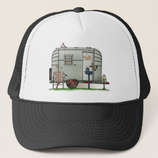 Avion Camper Trailer Trucker Pet
