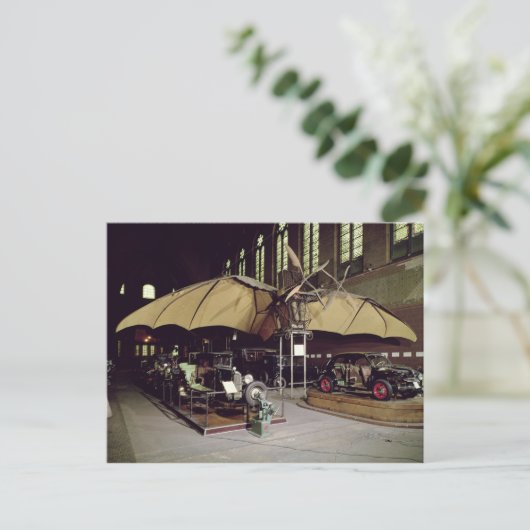 Avion III, The Bat, 1897 Briefkaart (Staand voorkant)