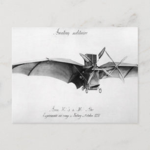 Avion III, "The Bat" Briefkaart