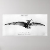 Avion III, "The Bat" Poster (Voorkant)