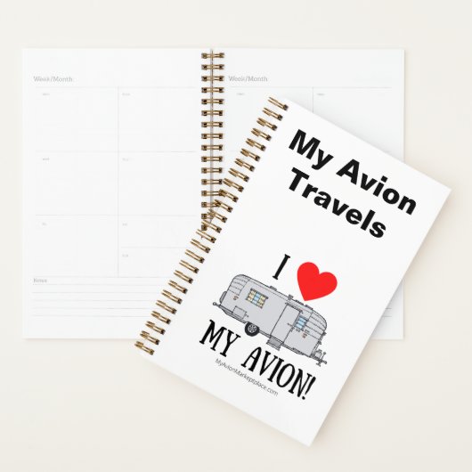 Avion Travel Log Notitieboek (Display)