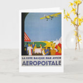 Avion van het Pari van de Kooi van La Baskische Kaart (Gele Bloem)