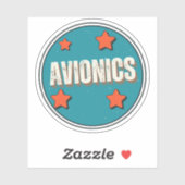 Avionica Sticker (Vel)
